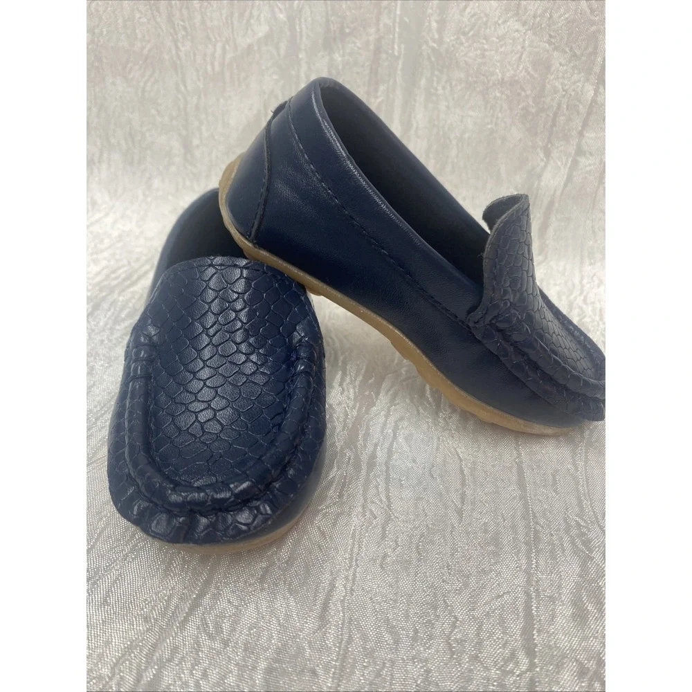 Toddler Size 3 Months No Brand  Navy Loafers